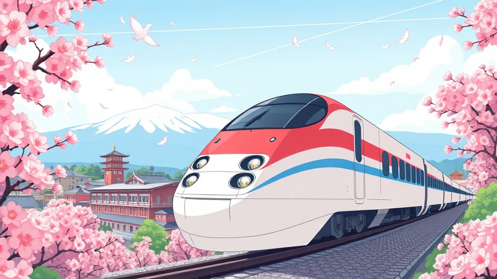 간사이 와이드 패스 장점 (cartoon 스타일)