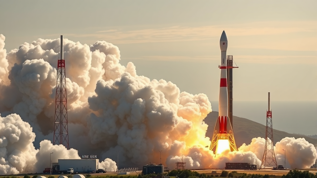 국내 우주 산업 밸류체인 (realistic 스타일)