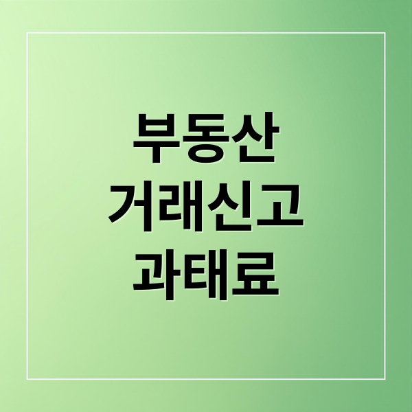 부동산 거래신고 위반 과태료, 감면부터 이의신청까지 완벽 대응 전략