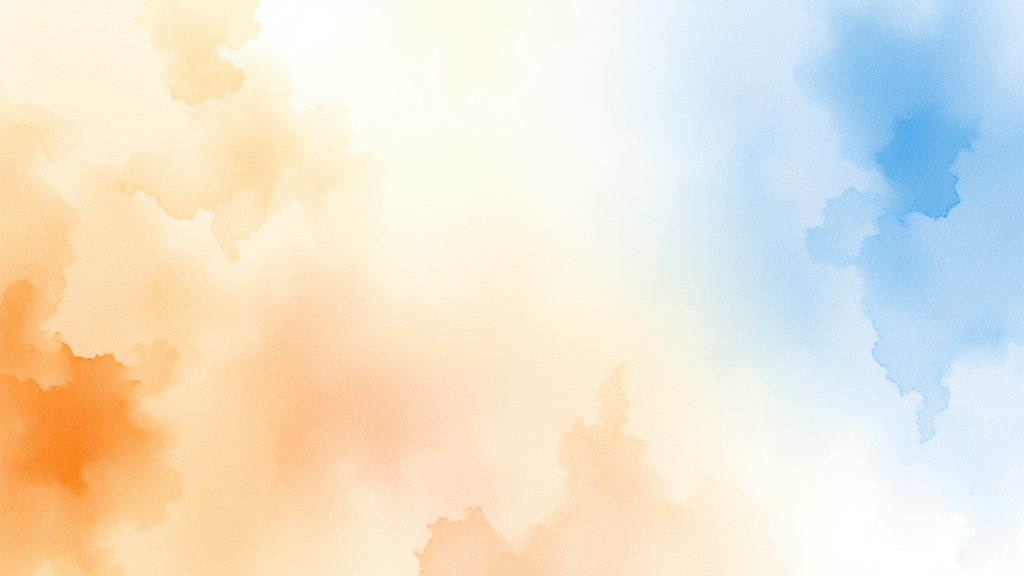 친환경 청소 장점 & 주의사항 (watercolor 스타일)