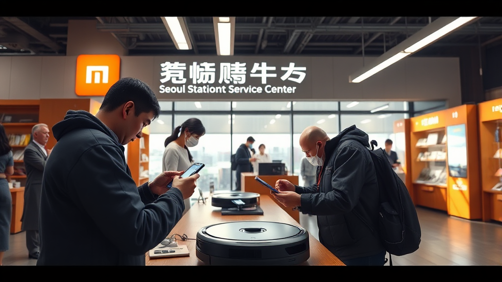 샤오미 서비스센터는? (realistic 스타일)
