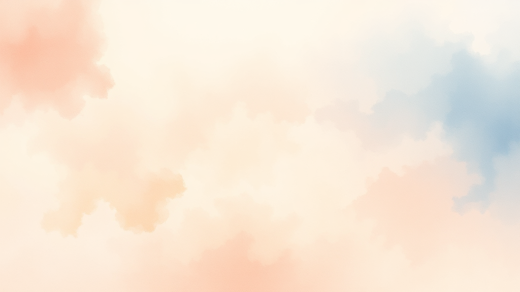 방문 전 필수 확인 사항 (watercolor 스타일)