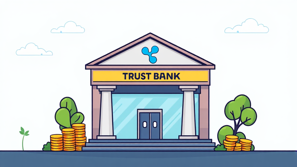 리플 트러스트 뱅크, 운영 전망은? (cartoon 스타일)
