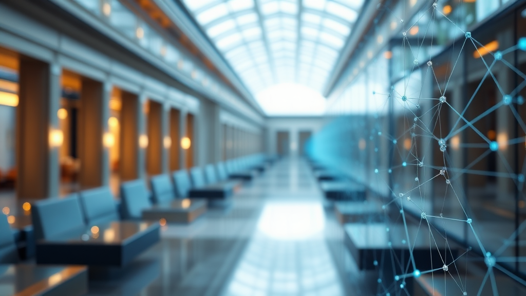 규제 승인이 블록체인 업계에 미치는 영향 (realistic 스타일)