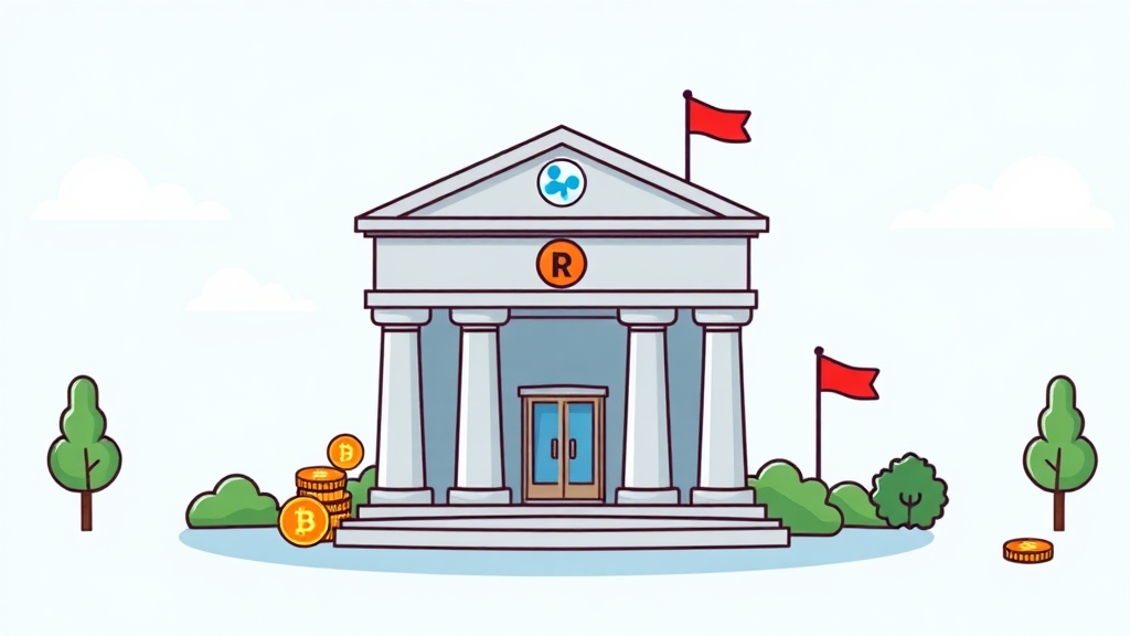 리플 투자 전략 및 고려 사항 (cartoon 스타일)