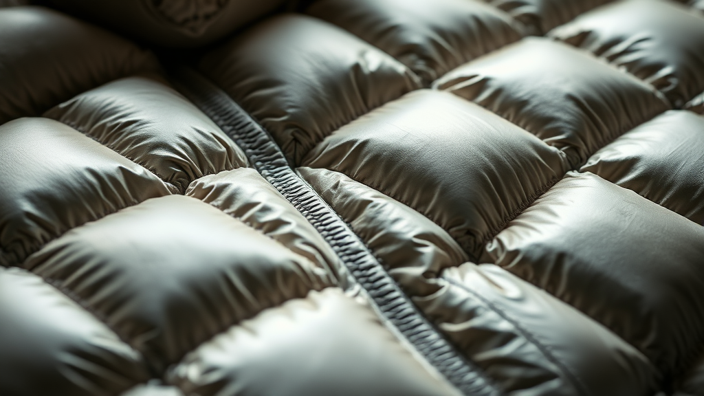 봉제선 & 퀼팅 라인 확인 (realistic 스타일)