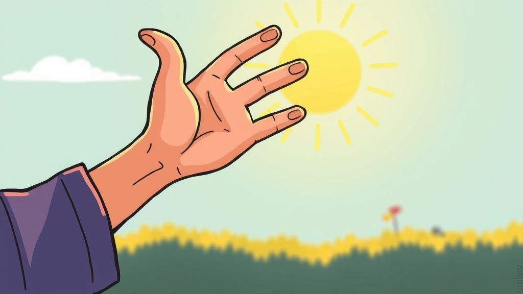 심사 기준: 상환 능력이 중요 (cartoon 스타일)