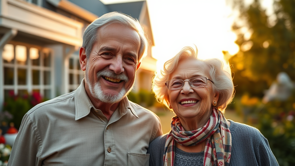 실버타운 유형별 비용 및 서비스 차이 (realistic 스타일)