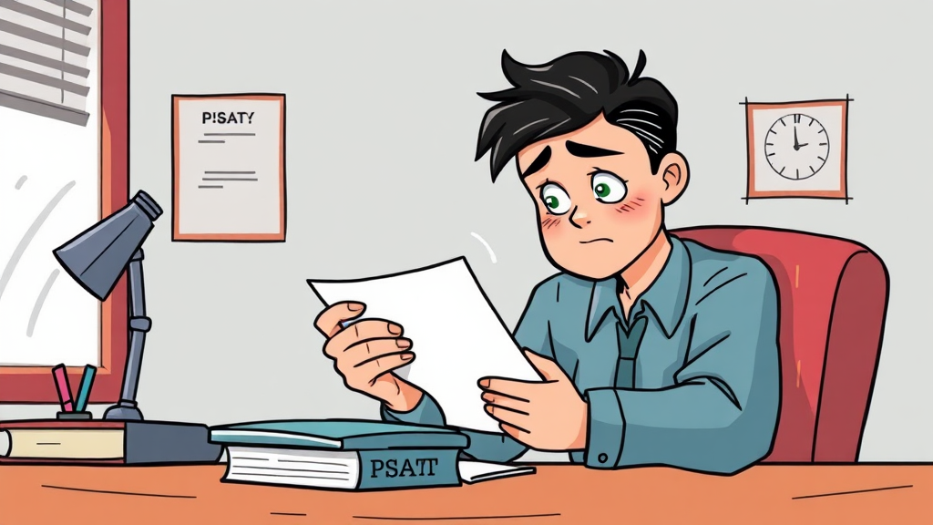 9급 월급으로 PSAT, 정말 가능할까? (illustration 스타일)