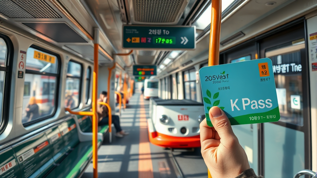 기후동행카드 vs K-패스 비교 (realistic 스타일)