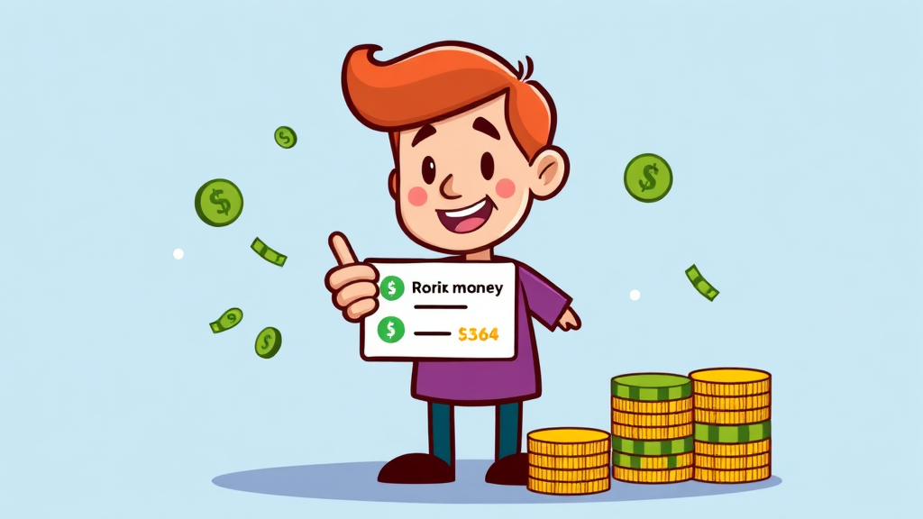 마이너스 통장이란? (cartoon 스타일)