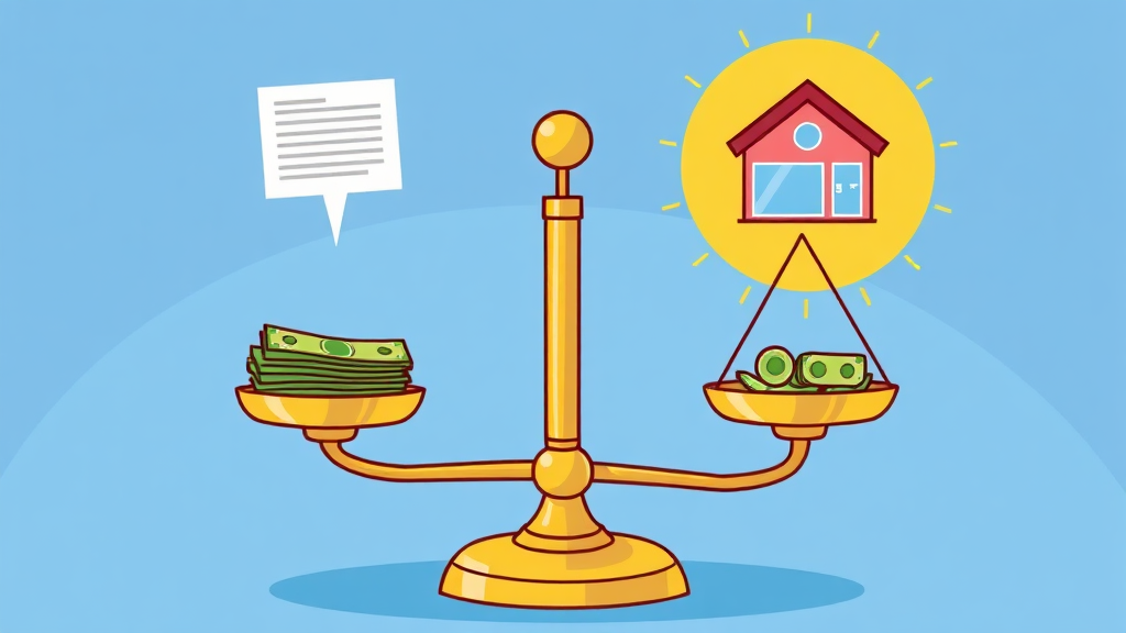 마이너스 통장 vs 신용대출 비교 (cartoon 스타일)