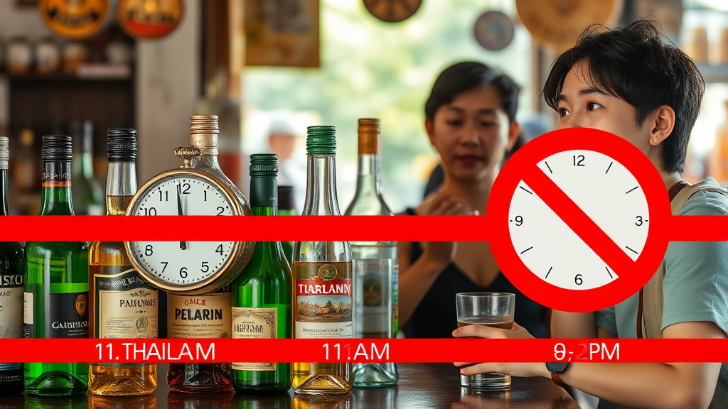 낮술 금지법, 왜 시행됐을까? (realistic 스타일)