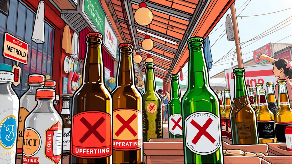 관광객에게 미치는 영향 & 주의사항 (illustration 스타일)