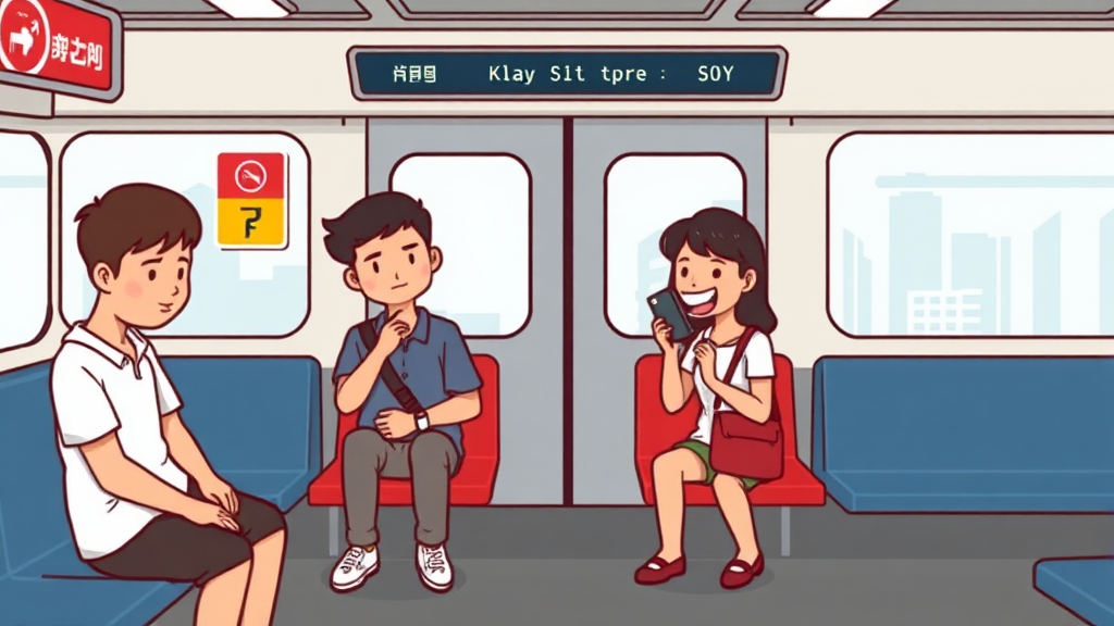 싱가포르 여행 완벽 가이드: 날씨, 벌금, 입국 주의사항 & 필수 체크리스트 5 싱가포르 불법 행위 예방 (cartoon 스타일)