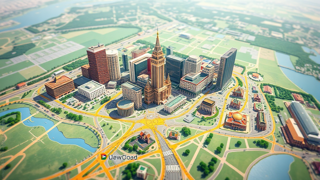 확 달라진 지도 디자인! (realistic 스타일)