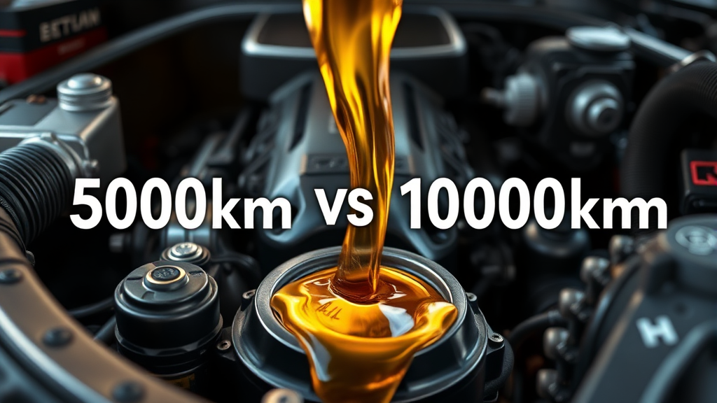 5,000km vs 10,000km, 진실은? (realistic 스타일)