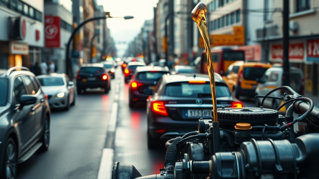 운전 습관, 환경에 따른 맞춤 주기 (realistic 스타일)