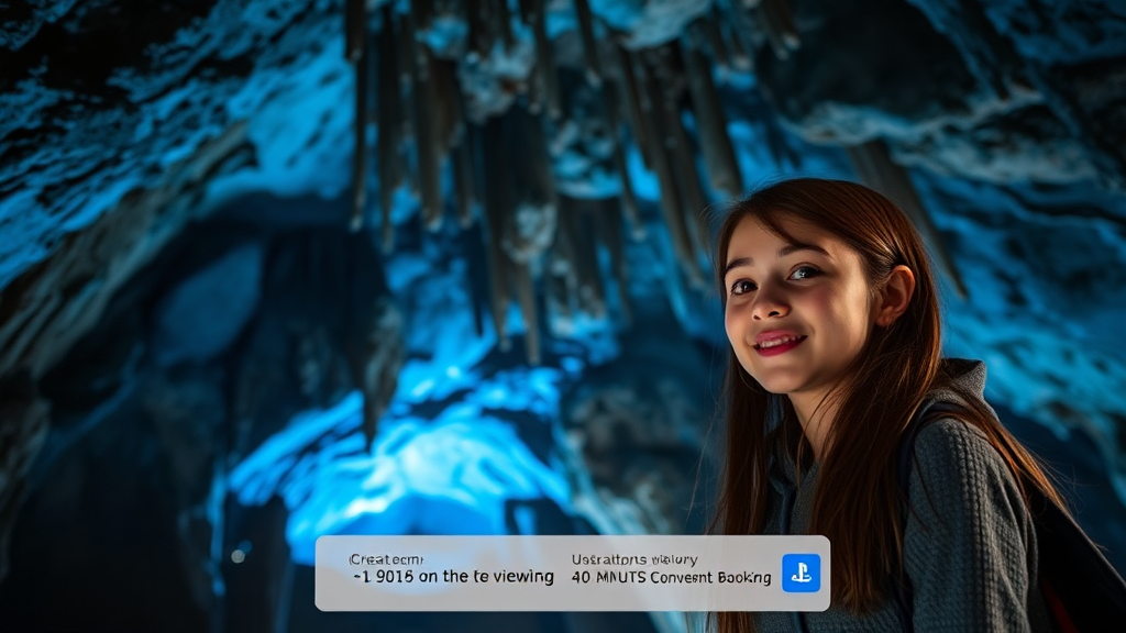 관람 정보 (시간, 요금, 예약) (realistic 스타일)