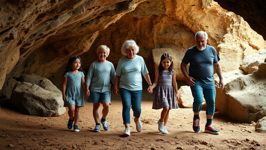 어린이, 노약자 관람 가이드 (realistic 스타일)