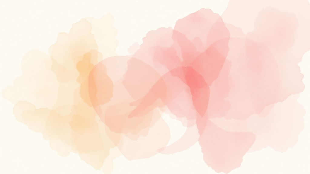 갱년기 소화불량 원인 (watercolor 스타일)