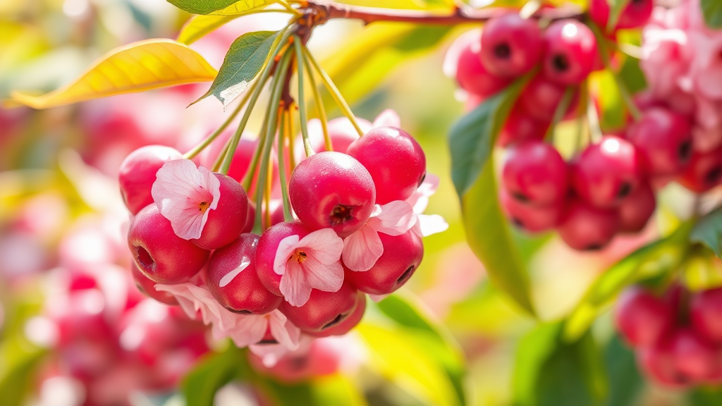 체리와 함께 건강한 생활을! (watercolor 스타일)